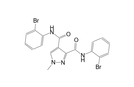 1H-pyrazole-3,4-dicarboxamide, N~3~,N~4~-bis(2-bromophenyl)-1-methyl-