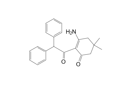 2-Cyclohexen-1-one, 3-amino-2-(diphenylacetyl)-5,5-dimethyl-