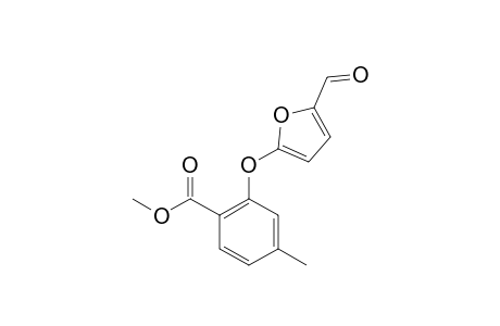 5-(2'-METHOXYCARBONYL-5'-METHYLPHENOXY)-FURFURAL