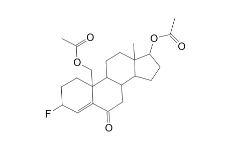 Androst-4-en-6-one, 17,19-bis(acetyloxy)-3-fluoro-, (3.beta.,17.beta.)-