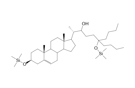 (20.xi.,22.xi.)-26,27-Dipropyl-3.beta.,25-bis-(trimethylsilyloxy)-cholest-5-en-22-ol