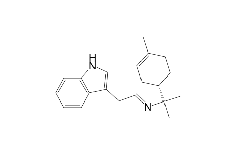 3-Cyclohexene-1-methanamine, N-[2-(1H-indol-3-yl)ethylidene]-.alpha.,.alpha.,4-trimethyl-, [S-(E)]-