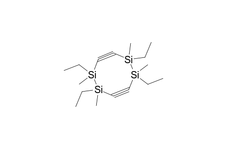 1,2,5,6-Tetraethyl-1,2,5,6-tetramethyl-1,2,5,6-tetrasilacycloocta-3,7-diyne