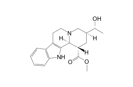 Methyl 3-(1.alpha.-hydroxyethyl)-1,2,3,4,6,7,12,12b-octahydroindolo[2,3-a]quinolizine-1.alpha.-carboxylate