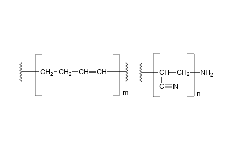 Poly(butadiene-co-acrylonitrile 10%) amine terminated
