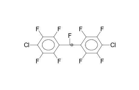 4,4'-DICHLORO-PERFLUORO-DIPHENYLMETHYL CATION