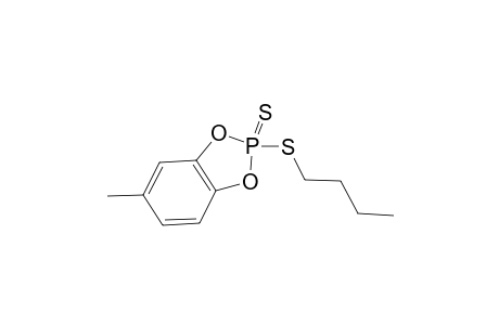 2-(Butylsulfanyl)-5-methyl-1,3,2-benzodioxaphosphole 2-sulfide