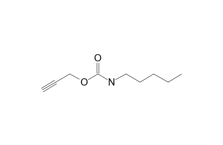 Carbonic acid, monoamide, N-pentyl-, propargyl ester