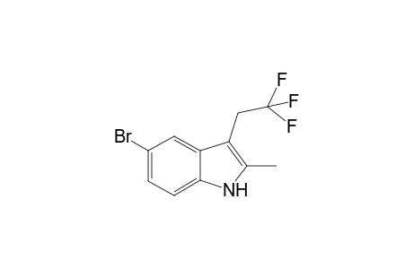 5-Bromo-2-methyl-3-(2,2,2-trifluoroethyl)-1H-indole