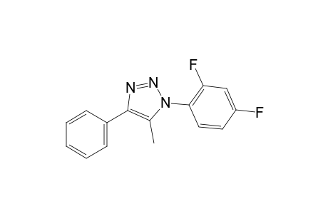 1-(2,4-difluorophenyl)-5-methyl-4-phenyl-1H-1,2,3,-triazole