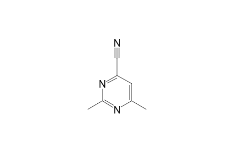 2,6-DIMETHYL-PYRIMIDINE-4-CARBONITRILE