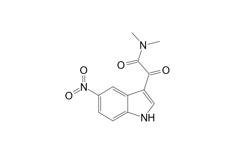 5-Nitroindole-3-(N,N-dimethyl)glyoxamide