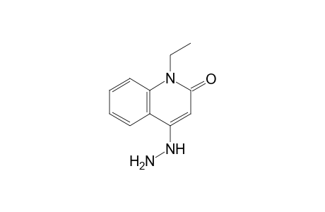 (1-Ethyl-2-oxo-1,2-dihydro-4-quinolinyl)hydrazine