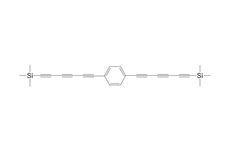 Bis-1,4-[6-(trimethylsilyl)-1,3,5-hexatriynyl]benzene