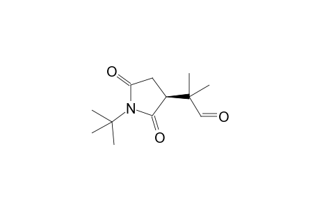(S)-2-(1-(tert-butyl)-2,5-dioxopyrrolidin-3-yl)-2-methylpropanal