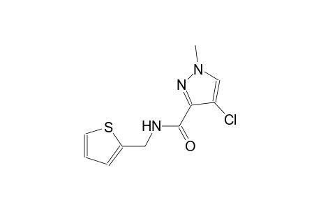 4-chloro-1-methyl-N-(2-thienylmethyl)-1H-pyrazole-3-carboxamide