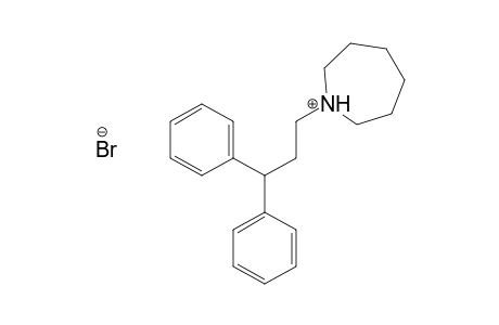 1H-Azepine, 1-(3,3-diphenylpropyl)hexahydro-, hydrobromide