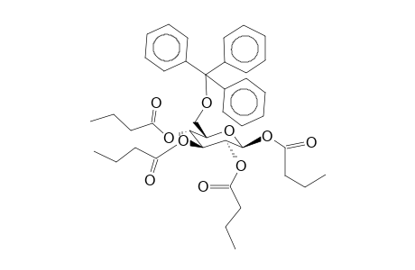 1,2,3,4-Tetra-O-butyryl-6-O-triphenylmethyl-b-d-glucopyranoside