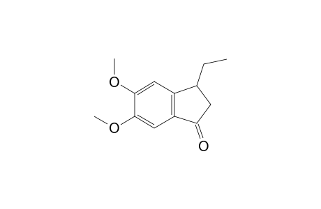 3-Ethyl-5,6-dimethoxyindan-1-one