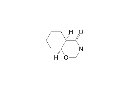 (4aR,8aS)-3-methyl-4a,5,6,7,8,8a-hexahydro-2H-benzo[e][1,3]oxazin-4-one