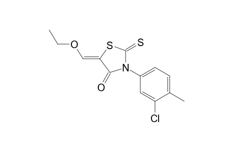 3-(3-Chloro-4-methyl-phenyl)-5-ethoxymethylene-2-thioxo-thiazolidin-4-one