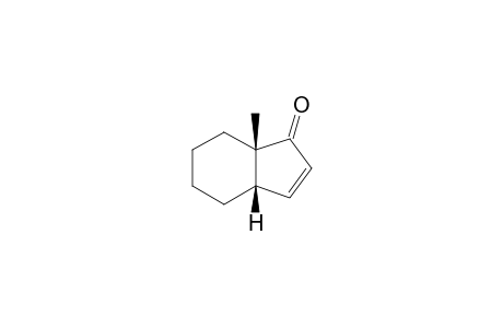 1H-Inden-1-one, 3a,4,5,6,7,7a-hexahydro-7a-methyl-