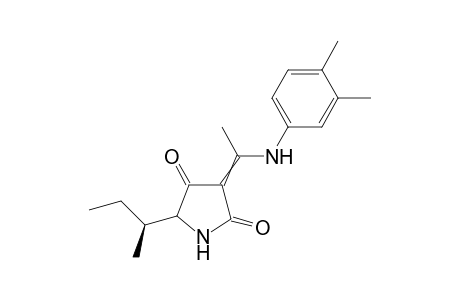 (5RS,6S)-5-sec-Butyl-3-[1-(3,4-dimethylphenyl)amino]ethylidene-1H-pyrrolidine-2,4-dione