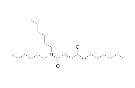 Fumaric acid, monoamide, N,N-dihexyl-, hexyl ester