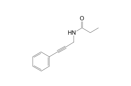 N-(3-phenylprop-2-yn-1-yl)propionamide