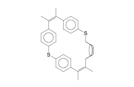 1,2,16,17-Tetramethyl-9,24-dithia[2.1.2.1]paracyclophan
