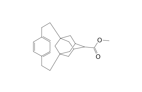 Methyl [2.2](1,3)-adamantanometacyclophane-16-carboxylate