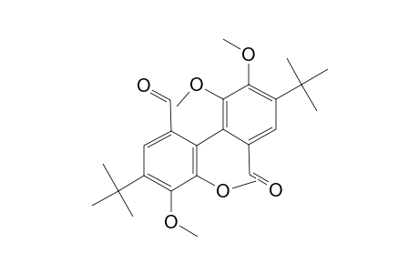 5-tert-Butyl-2-(4-tert-butyl-6-formyl-2,3-dimethoxy-phenyl)-3,4-dimethoxy-benzaldehyde
