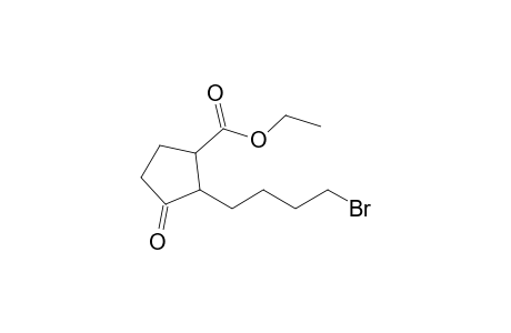 2-(4-Bromobutyl)-3-ethoxycarbonylcyclopentanone
