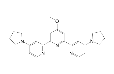 4'-Methoxy-4,4''-di-pyrrolidin-1-yl-[2,2';6',2'']terpyridine