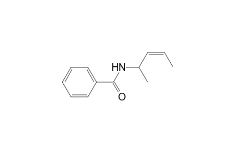 Benzamide, N-(1-methyl-2-butenyl)-, (Z)-(.+-.)-