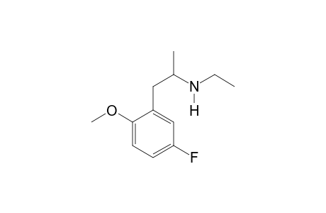 N-Ethyl-5-fluoro-2-methoxyamphetamine