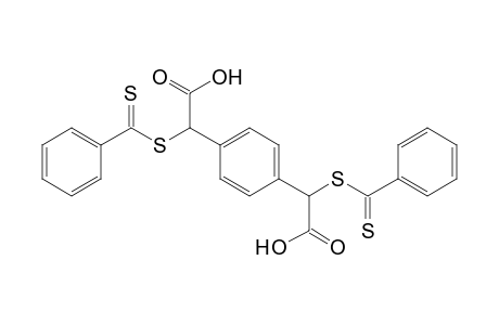 D,L-1,4-phenylene-bis{[(thiobenzoyl)thio]acetic acid}