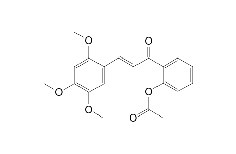 2'-(Acetyl)oxy-2,4,5-trimethoxychalcone