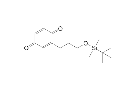 2-[3-[tert-butyl(dimethyl)silyl]oxypropyl]-1,4-benzoquinone