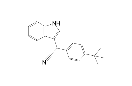 2-(4-(tert-Butyl)phenyl)-2-(1H-indol-3-yl)acetonitrile