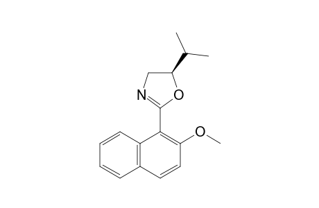 (-)-(4S)-4-ISOPROPYL-2-(2-METHOXYNAPHTHALEN-1-YL)-4,5-DIHYDROOXAZOLE
