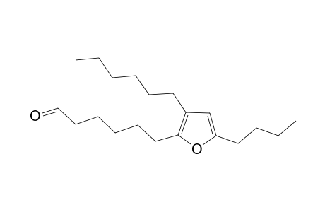 6-[(5-Butyl-3-hexyl)-2-furyl]hexanal
