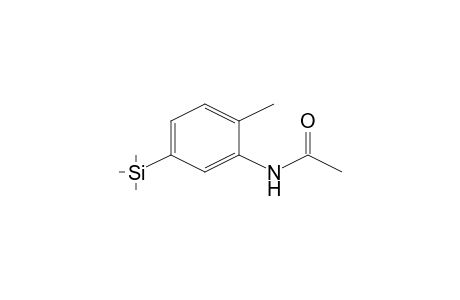 N-(2-Methyl-5-trimethylsilylphenyl)acetamide