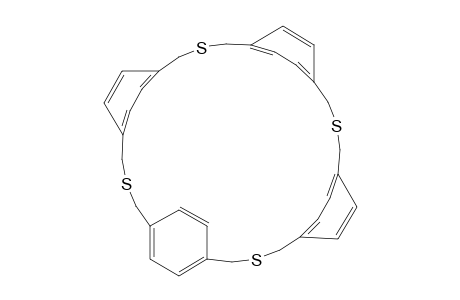 2,11,20,29-tetrathia[3(4)](1,2)(1,4)(1,2)(1,4)cyclophane