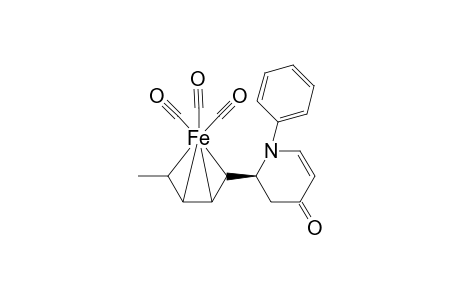 (6RS,1'SR,4'RS)-(1'E,3'E)-Tricarbonyliron[2,3-didehydro-1-phenyl-6-(.eta.4-1',4')-1',3'-pentadienylpiperdin-4-one]