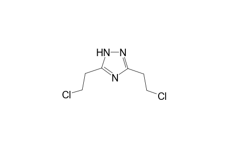 3,5-bis(2-chloroethyl)-1H-1,2,4-triazole