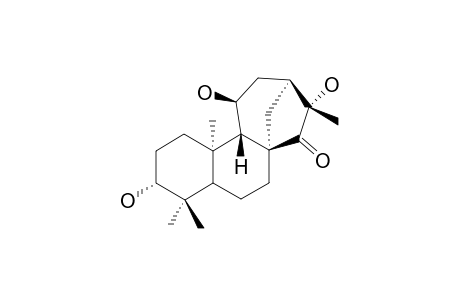 3-ALPHA,11-BETA,16-ALPHA-TRIHYDROXY-15-OXO-ENT-(16S)-KAURANE