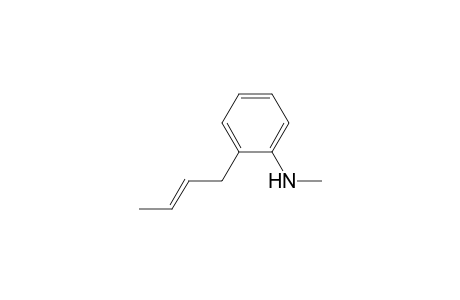 2-[(E)-but-2-enyl]-N-methyl-aniline