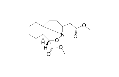 Methyl 6-(methoxycarbonyl)-5-aza-6-oxatricyclo[6.4.0.0(1,5)]dodecane-4-acetate