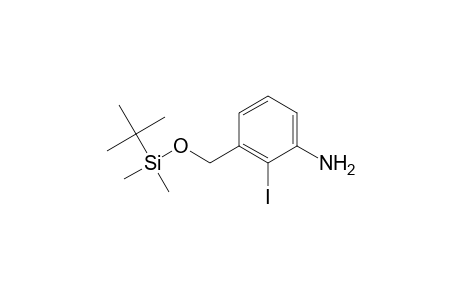 2-Iodo-3-(tert-butyldimethylsilyloxymethyl)aniline